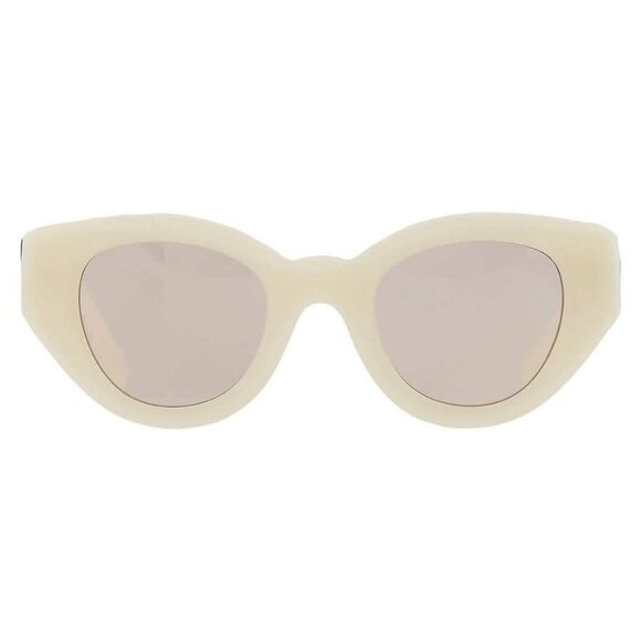 New Authentic Burberry Meadow Light Brown Cat Eye Sunglasses BE4390 406793 47 BE - Picture 1 of 6